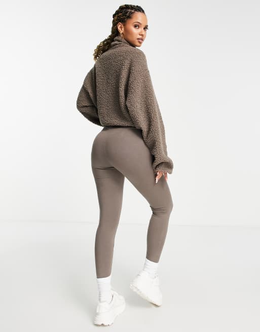 Exclusivite ASOS Reebok Legging Marron taupe ASOS