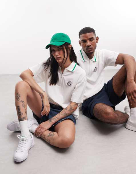Exclusivité ASOS - Reebok - Path - Polo à logo - Blanc cassé - view 1