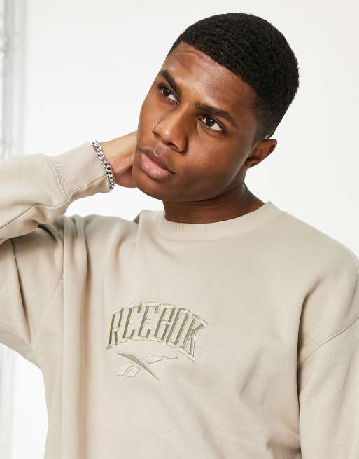 Exclusivite ASOS Reebok Sweat vintage Sable