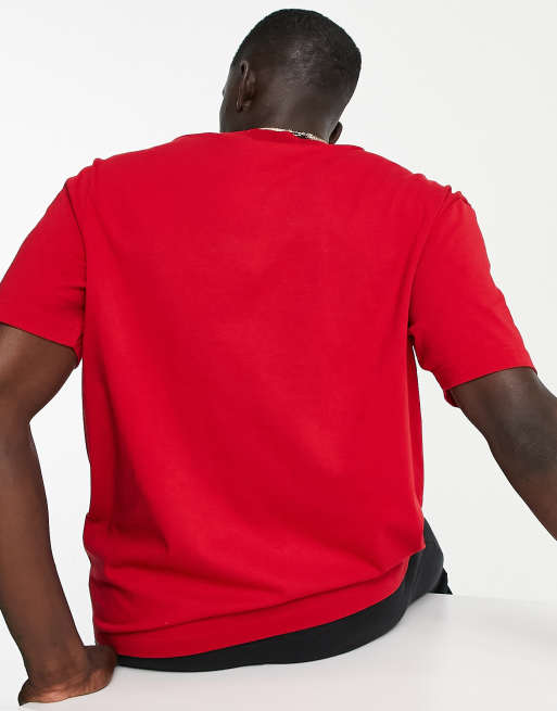 Exclusivité ASOS - Reebok - T-shirt à logo graphique - Rouge, 4 de 4