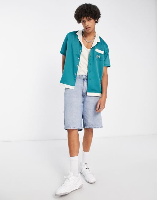 Chemise Vintage Homme Sergio Tacchini Taille L - Blanche, état Très Bon