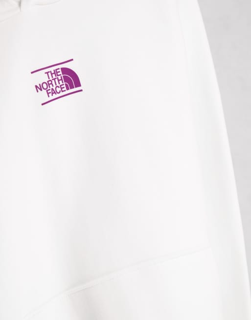 Exclusivité ASOS - The North Face - Center Dome - Sweat à capuche - Blanc, 3 de 4
