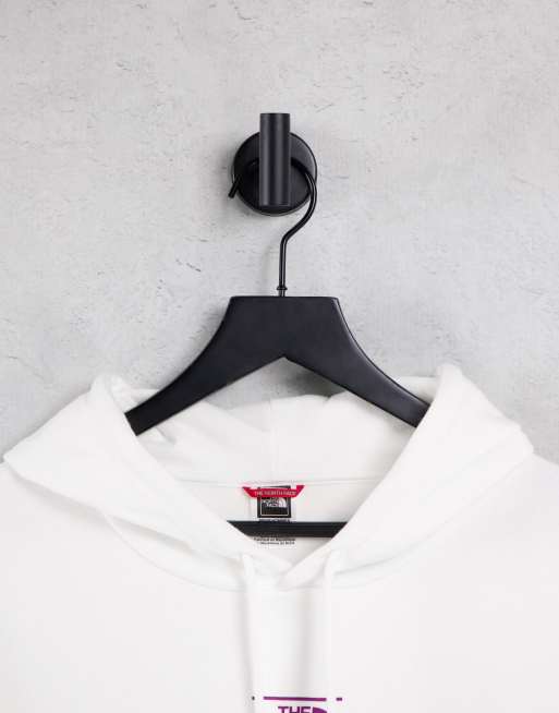 Exclusivité ASOS - The North Face - Center Dome - Sweat à capuche - Blanc, 4 de 4