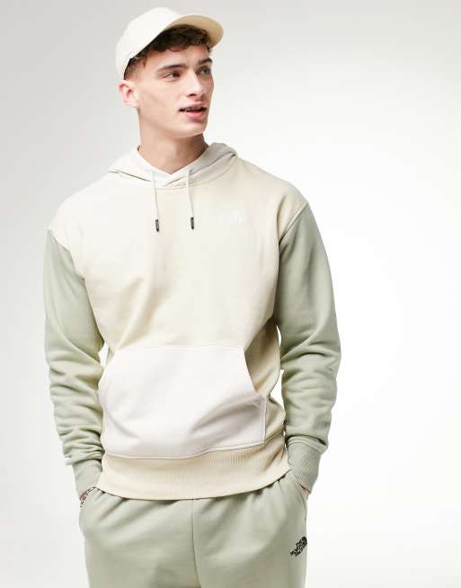 Exclusivité ASOS - The North Face - Essential - Sweat à capuche effet color block - Vert