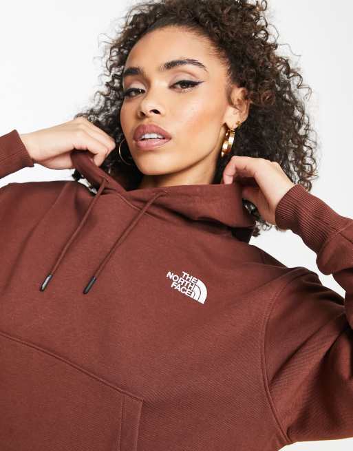 Exclusivite ASOS The North Face Essential Sweat a capuche oversize Marron