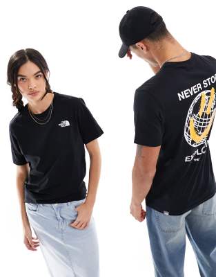 The North Face Globe back print t-shirt in white Exclusive at ASOS - ASOS Price Checker