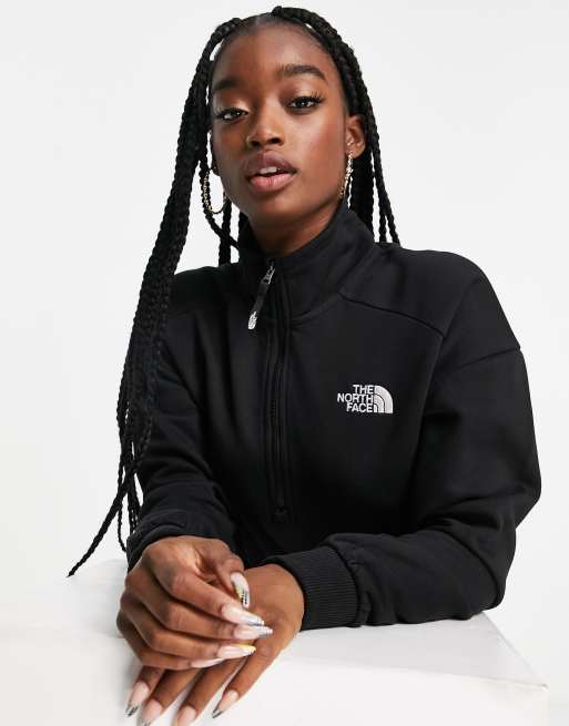 Exclusivité ASOS - The North Face - Polaire à col zippé - Noir