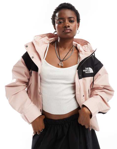 Exclusivité ASOS - The North Face - Reign On - Veste imperméable - Rose clair - view 1
