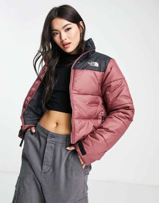 Doudoune north face discount rose