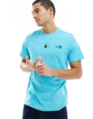 The North Face Simple Dome t-shirt in turquoise Exclusive at ASOS - ASOS Price Checker