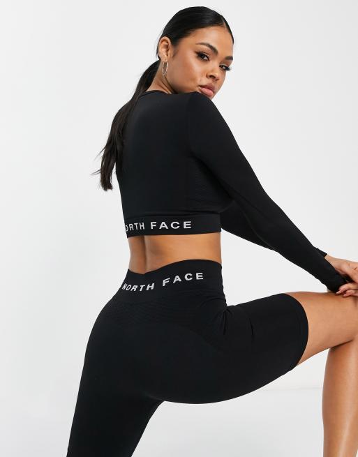 Exclusivité ASOS - The North Face - Training - Top de sport sans coutures à manches longues - Noir, 2 de 4