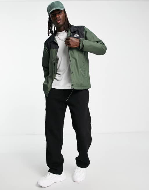 Exclusivité ASOS - The North Face - Veste d'entraîneur imperméable - Kaki/noir, 2 de 4