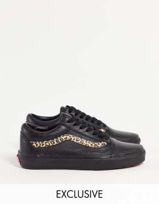 black old skool vans asos