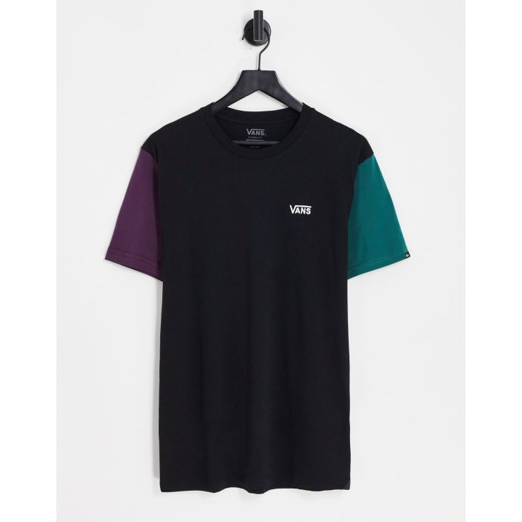 Exclusivit ASOS Vans Opposite T shirt Noir vert et violet