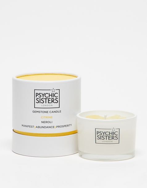 Exclusivité - Psychic Sisters x ASOS - Bougie avec pierres citrines - view 1
