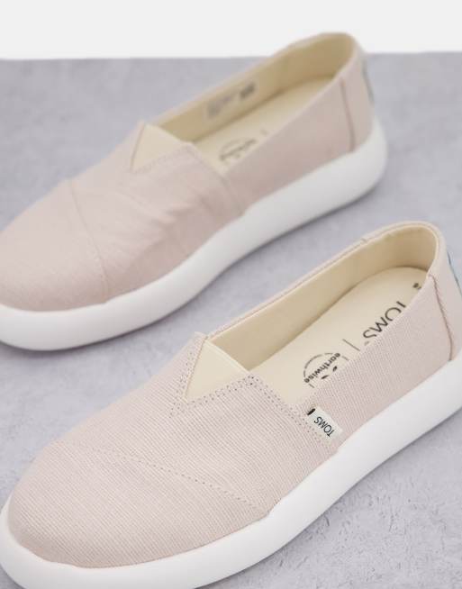 Exclusivité - TOMS - Alpagarta Mallow - Chaussures plates en toile - Naturel, 4 de 4