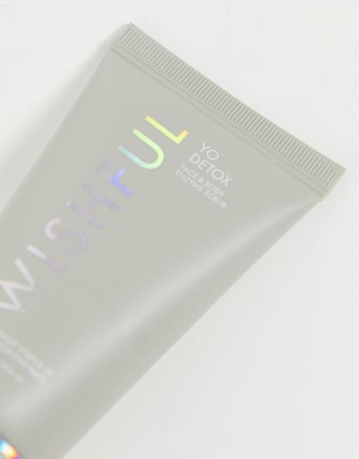 Exfoliante facial y corporal de enzimas Yo Detox de 40 ml de Wishful, 4 de 4