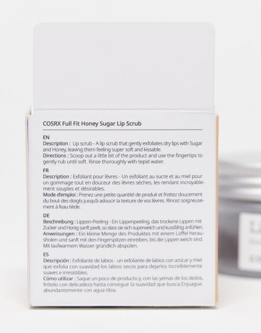 Exfoliante labial Honey Sugar Full Fit de COSRX, 2 de 4