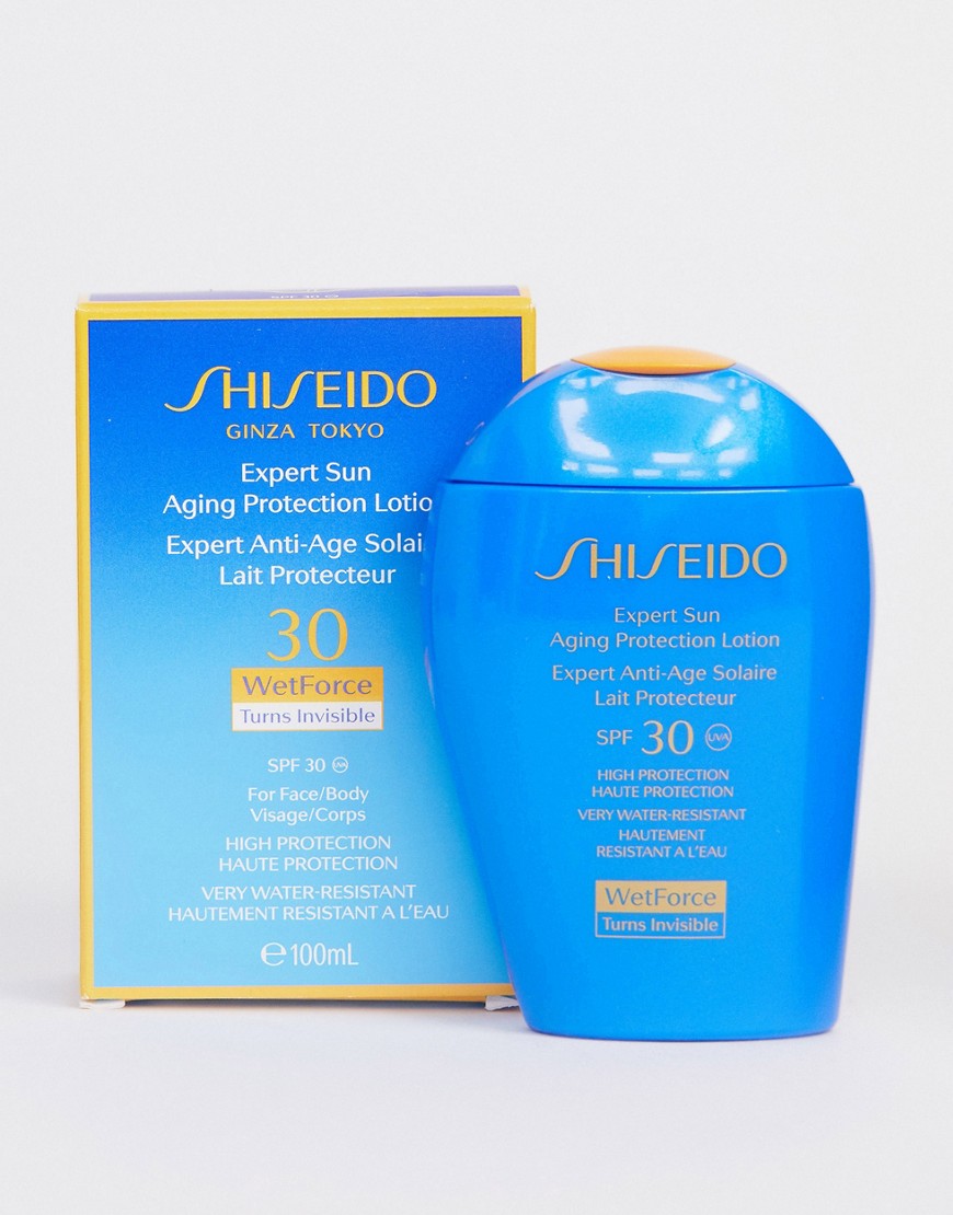 Expert Sun Aging solbeskyttelseslotion SPF30 100 ml fra Shiseido-Ingen farve