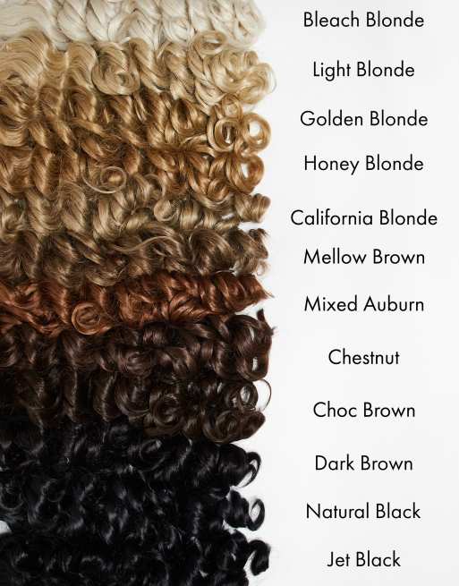 Extensión de cabello ensortijado de largo medio de 20" para coleta Midi Grande de Lullabellz, 2 de 4