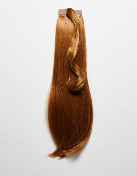 Extensión de cabello envolvente para coleta de 18" estilo años 90 Mini Grande de Lullabellz - view 1