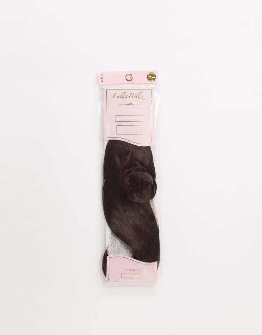 Extensión de cabello para coleta estilo años 90 de 18 pulgadas Mini Grande de Lullabellz, 3 de 4