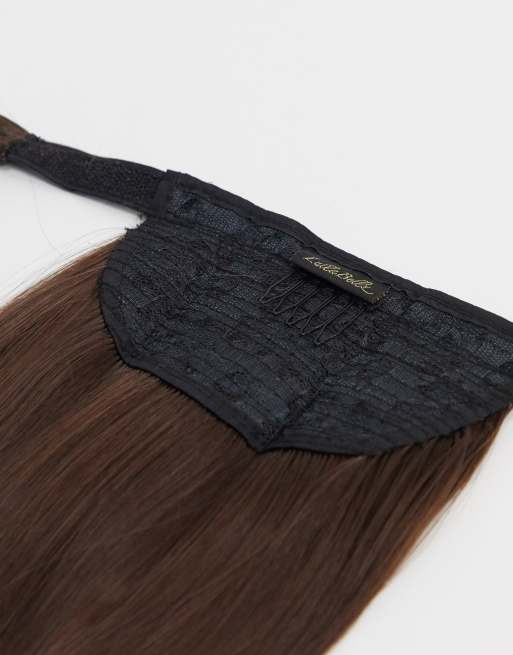 Extensión de coleta de 26 pulgadas de pelo liso de LullaBellz, 4 de 4