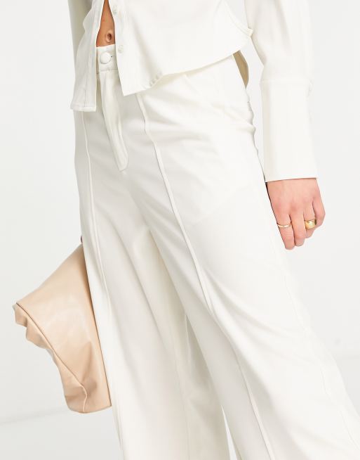 Off white 2025 wide leg trousers