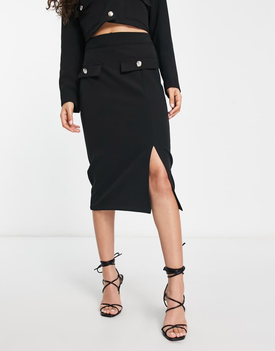 Petite midi shop skirt co ord