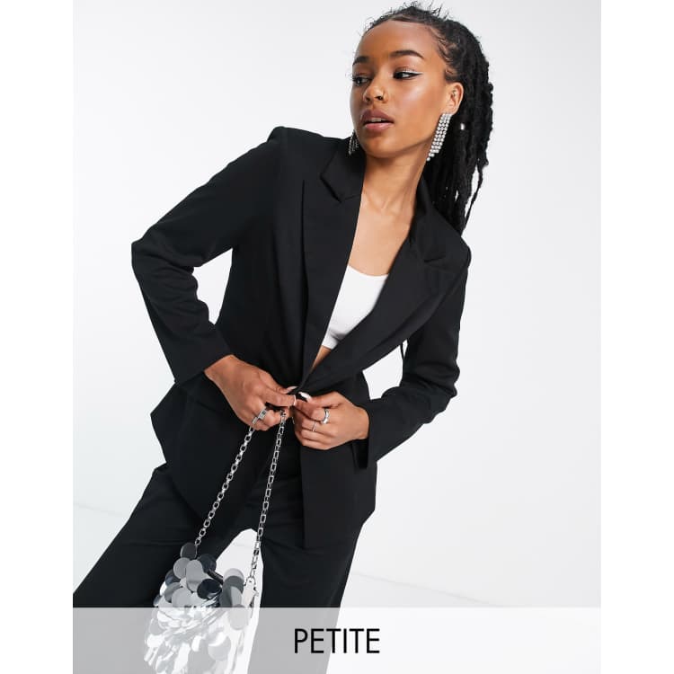 Petite fitted blazer best sale