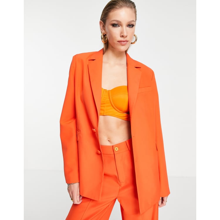 Tangerine blazer outlet