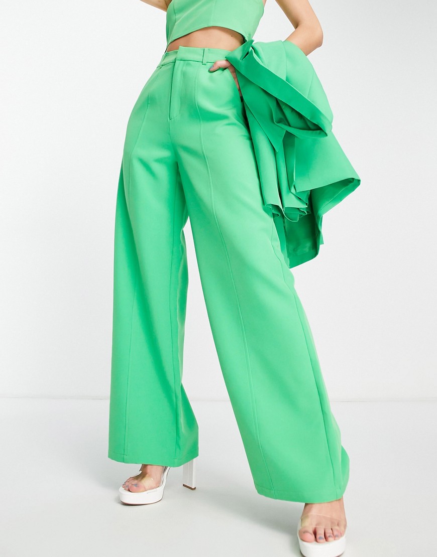 Extro & Vert super wide leg pants in bold green