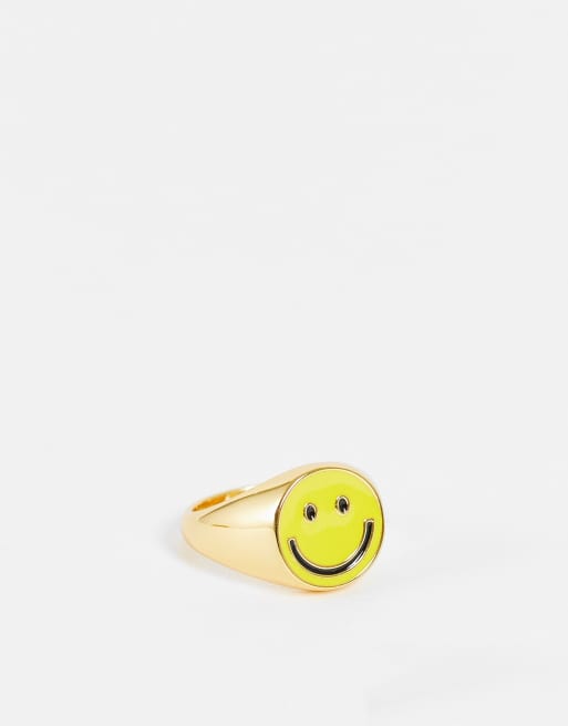 Eyland smile ring in gold