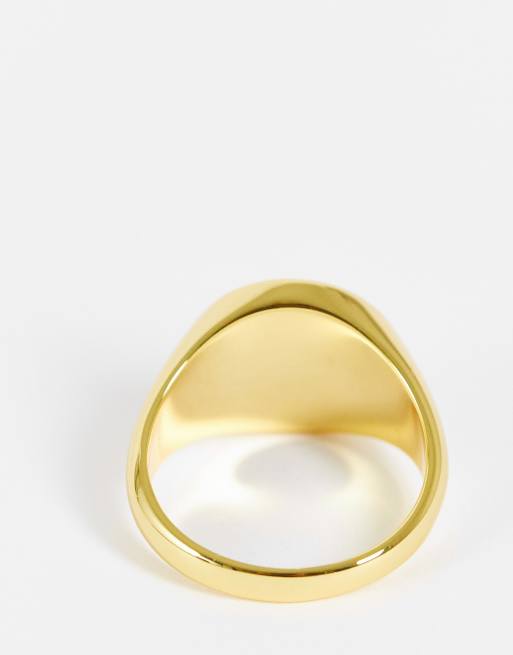Eyland yin yang ring in gold | ASOS
