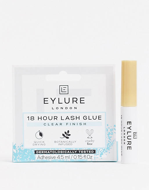 Eylure – 18 Hour Lash Glue Latex Free - Clear – Genomskinligt ögonfranslim utan latex