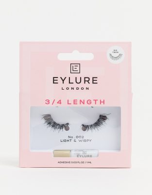 Eylure - 3/4-lange Accent-Wimpern, No. 002-Schwarz