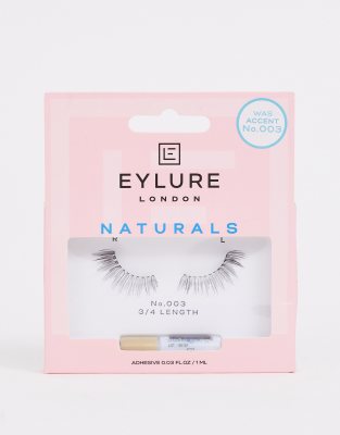 Eylure - 3/4-lange Accent-Wimpern, No. 003-Schwarz