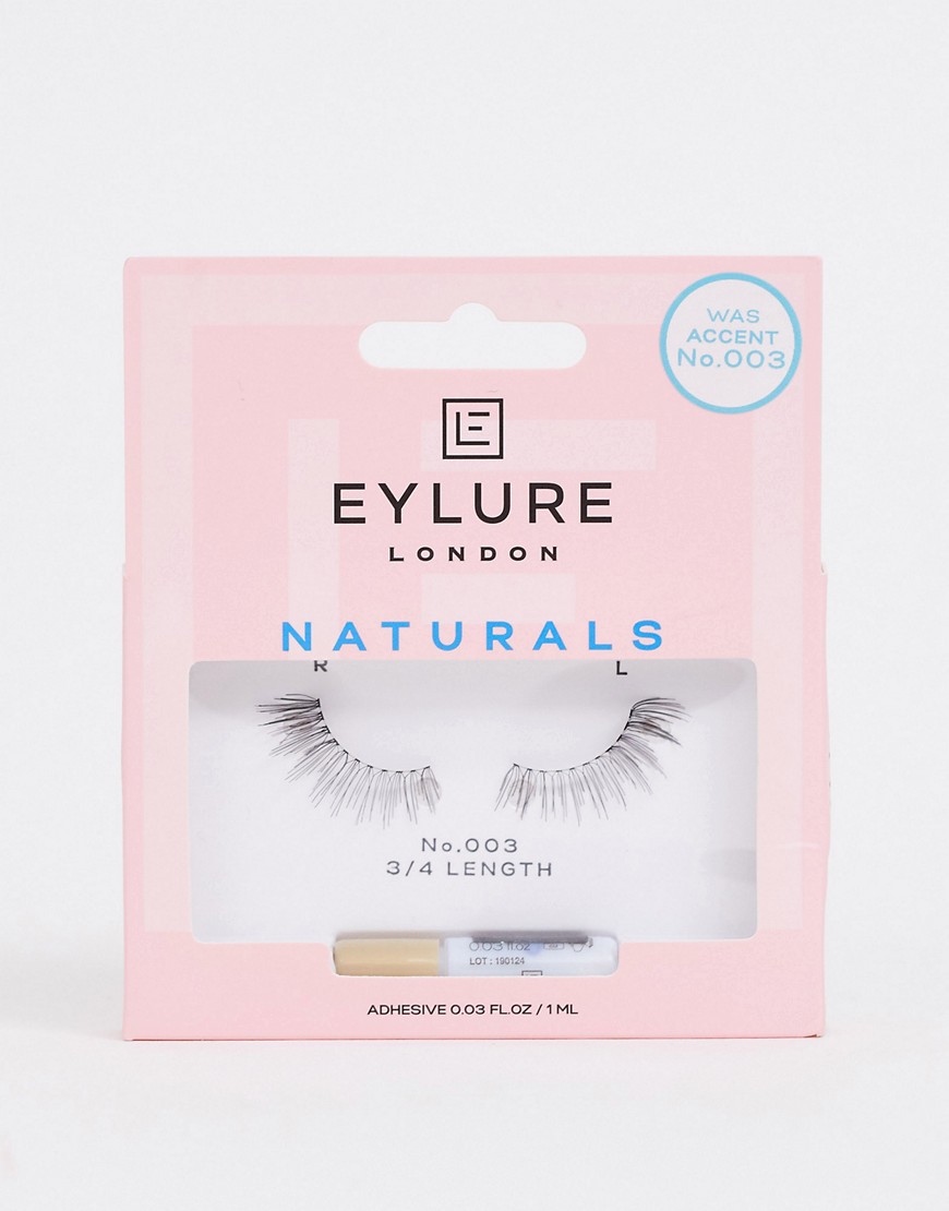 Eylure 3/4 Length Accent Lashes - No. 003-Black