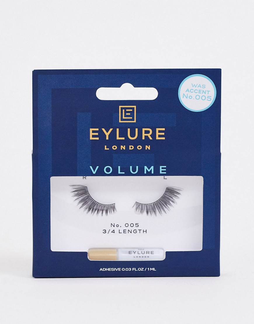 Eylure 3/4 Length Accent Lashes - No. 005-Black