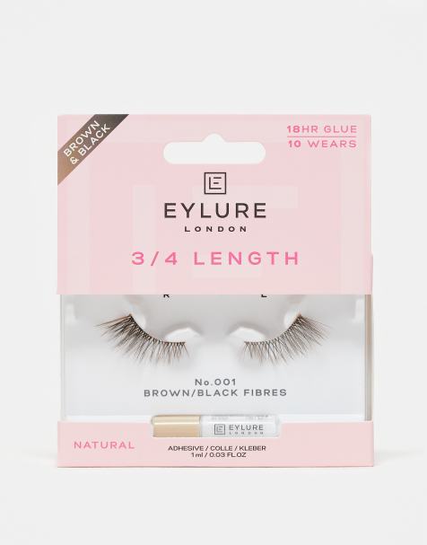 Eylure - 3/4 Length No.001 - Ciglia finte - Marrone/Nero - view 1