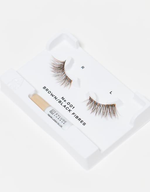 Eylure - 3/4 Length No.001 - Valse wimpers - Bruin/Zwart, 3 van 4