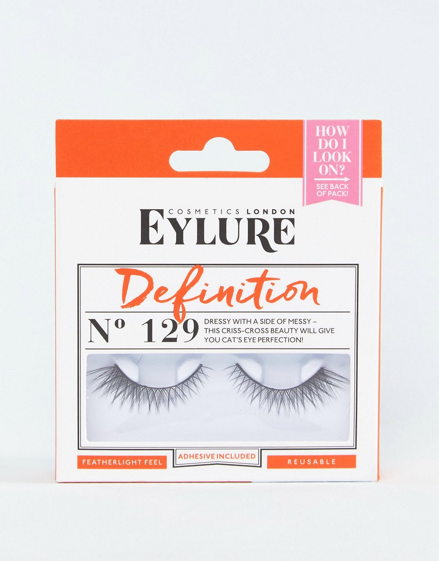Eylure Definition 129 False Eyelashes-Black