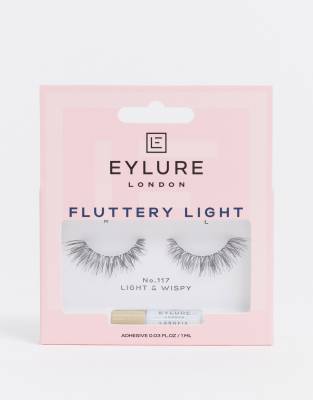 Eylure - Falsche Wimpern, Fluttery Light, 117-Schwarz