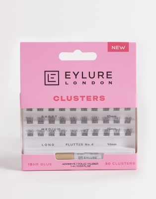 Eylure - Flutter Clusters No.4 - Wimpernbüschel-Schwarz