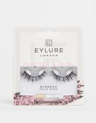 Eylure - Flutter & Curl - Künstliche Wimpern - Blossom-Schwarz