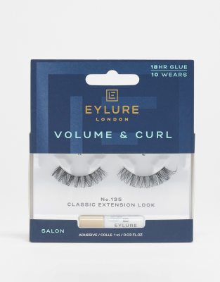 Eylure - Flutter & Curl - Künstliche Wimpern - Nr. 135-Schwarz