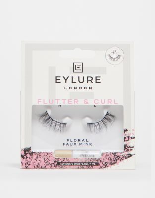 Eylure Flutter & Curl - Kunstwimpern - Floral-Schwarz