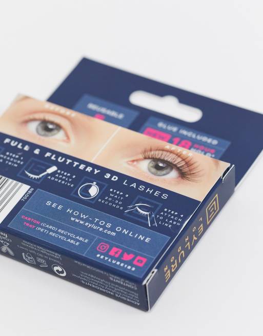 Eylure - Fluttery 3D Lashes - No.183, 3 af 4
