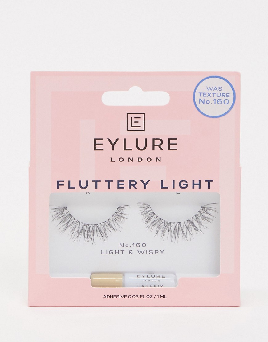 Eylure – Fluttery Light – Lösögonfransar – No.160-Svart