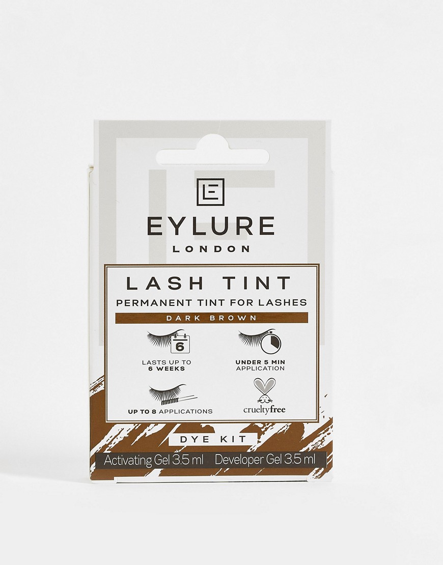Eylure Lash-Pro Dylash Eyelash Tint - Dark Brown-No colour